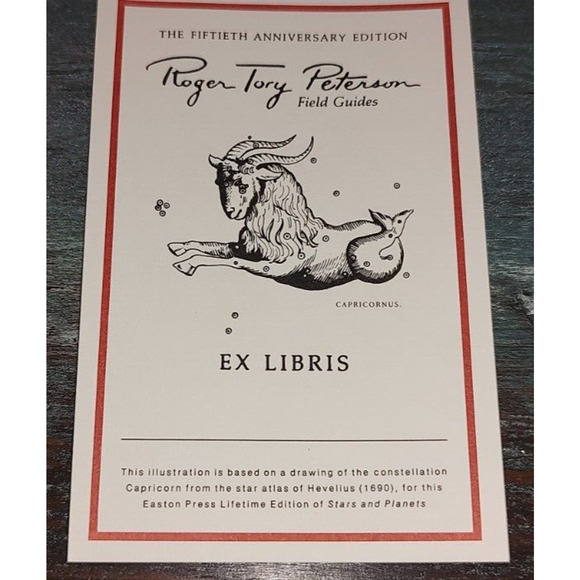 Easton Press Leather - Roger Tory Peterson Stars & Planets - Nice Astronomy Gift - Picture 6 of 9